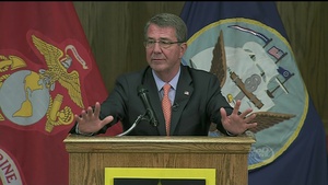 Carter Speaks to Fort Leonard Wood Troops