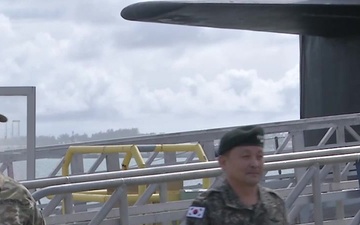 Submarine Makes Historic Visit to Guam