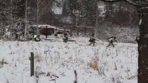 U.S. and Estonian Military conduct Urban Ops