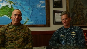 Blue Chromite 2017:  Maj. Gen. Simcock and Rear Adm. Dalton Interview Pt. 2