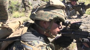 B-roll of Alpha Company Attack 1/3