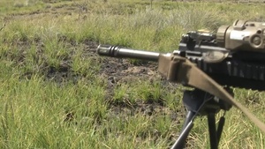 B-Roll of Bravo Company Attack 1/3