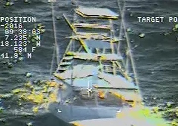 Coast Guard Responds to Boat Collision off Block Island, Rhode Island