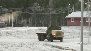 USMC Norway:  Winter Driver Training