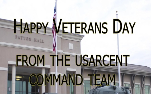 Third Army wishes you a Happy Veterans Day