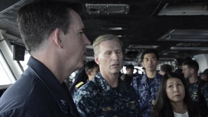 USS Ronald Reagan Keen Sword 17 Tour