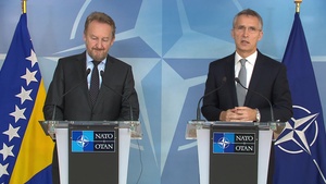NATO Secretary General's reaction on the election of US President Donald Trump, Part 1