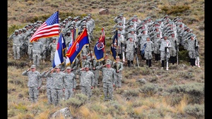 1-157 IN (MTN) Patching Ceremony