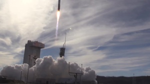 Atlas V rocket launches from Vandenberg Air Force Base