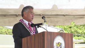 Hawaii Governor's Veteran's Day Ceremony