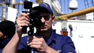 Coast Guard officer Candidate Rodin Mazin describes his serendipitous return to the Eagle