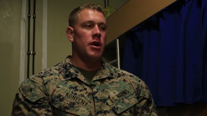 Marines celebrate birthday abroad