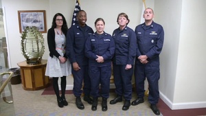 Sector Hampton Roads and Base Portsmouth Personnel Wish Happy Holidays for 2016 Holiday Season