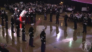 241st MCIEAST MCB CAMLEJ Officer and SNCO Birthday Ceremony
