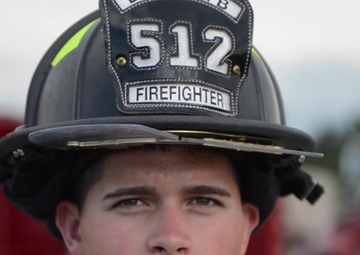 Reserve firefighter learns the craft