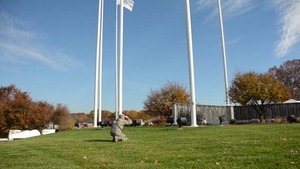 C-130 flyover at Delaware Memorial Bridge Park