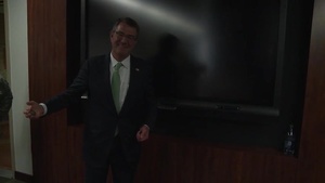 Carter Attends Lunch with Wounded Warriors