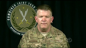 CJTF-OIR Spokesman briefs Pentagon reporters