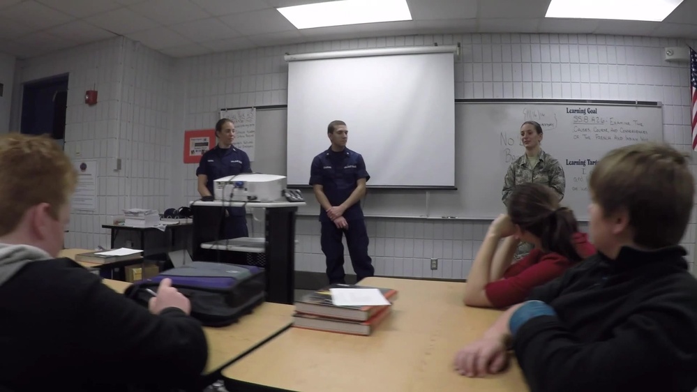 DVIDS Video Coast Guard, Air Force unite for Great American Teach
