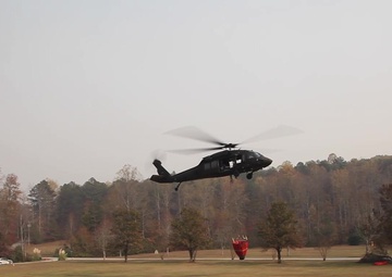 SC National Guard responds to Pinnacle Mountain Fire