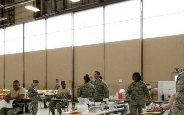 New Mexico Air National Guard conducts its second annual Preventative Health Assessment