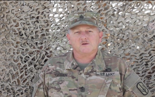 Sgt. Maj. Kenneth Green