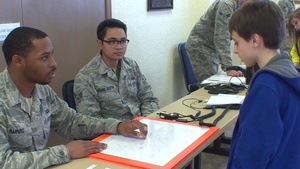 Altus Airmen Educate Local Elementary Schoolers on STEM
