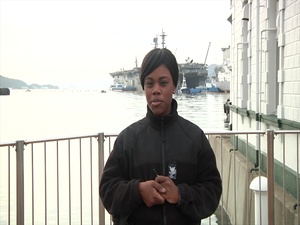 Thanksgiving Message - PO2 Ebony Watson