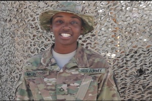 Pfc. Shazarah McIntosh