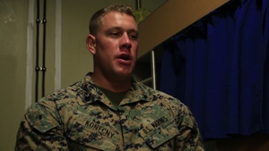 Marines celebrate birthday abroad