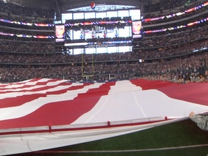 Cowboys vs Ravens Salute to Services