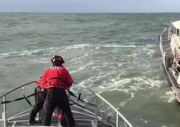 Coast Guard Boat Crew Conducts Heavy Weather Training Off La Push, Wash
