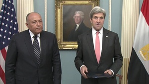 Secretary of State John Kerry Bilateral Meeting and MOU Signing with His Excellency Sameh Shoukry