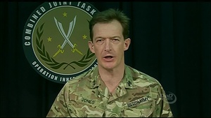 CJTF-OIR Deputy Commander briefs Pentagon reporters