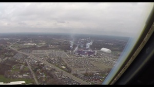 914th AW Conducts Bills Flyover