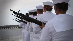 Rain Provides Reflection during Pearl Harbor Survivor Memorial Service