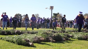 Camp Pendleton 2016 Trees for Troops(BROLL/INTERVIEWS)