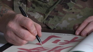 Yama Sakura 71 Calligraphy