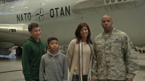 Senior Master Sgt. Franklin and Family