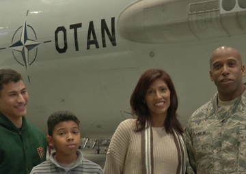 Senior Master Sgt. Franklin and Family