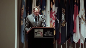 Secretary of the Army speaking at AAPI Forum