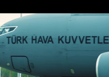 Sailors Marshal Turkish Aircraft