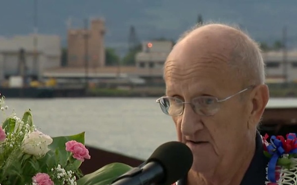 Pearl Harbor 75th: USS Utah Memorial Sunset Service