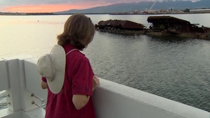 USS Utah Sunset Service B-Roll
