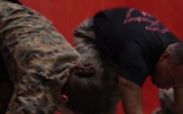 Marines on Okinawa undergo the Martial Arts Instructor Course
