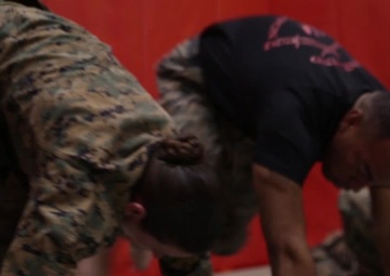 Marines on Okinawa undergo the Martial Arts Instructor Course