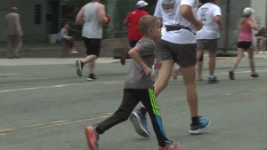 Marine Corps Marathon B-roll Georgetwon/Finish Festival