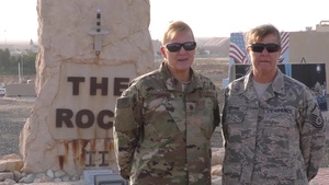 Maj Sonja Gurski, MSgt Kelley Robards