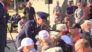 Hickam Airfield Atterbury Circle Ceremony