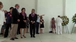 USS Arizona Memorial Floral Tribute